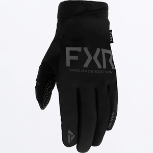 FXR Youth Cold Cross Lite Gloves - Black Ops